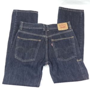 Levis Boys Slim Straight Jeans Sz 18R 29x29